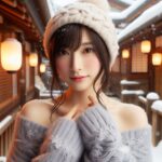遠くから